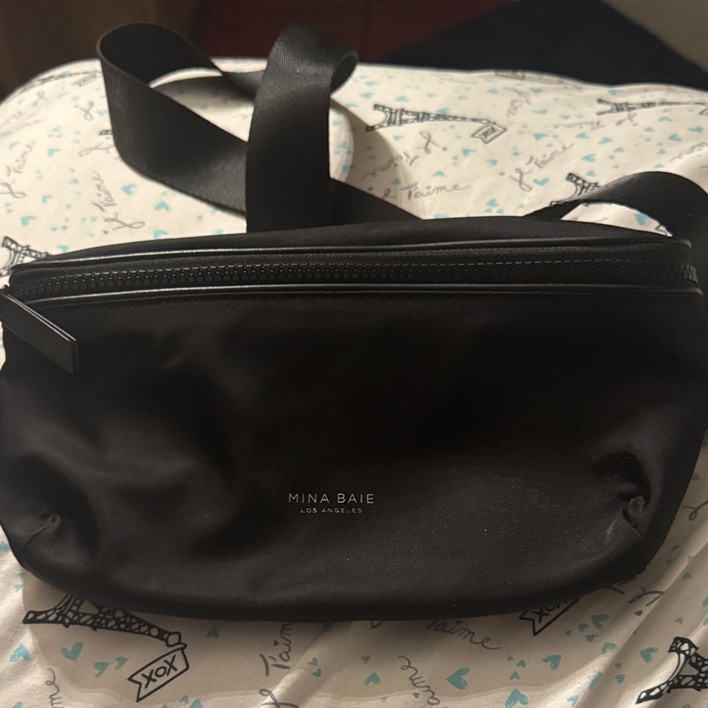 Mina Baie ❤️ Belt bag! Black Men's Bag